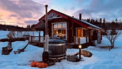 Auch im Winter ist ein Ferienhaus eine Alternative