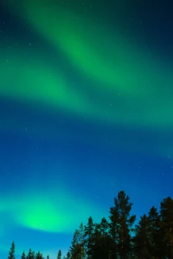 Die Natur bietet Ihnen ein fantastisches Schauspiel